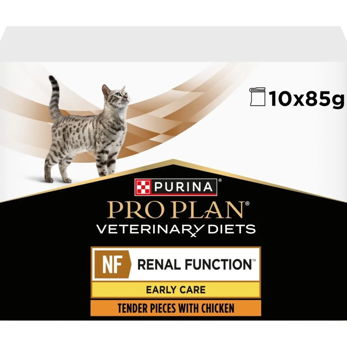 Purina Veterinary Diets Kissan Märkäruoka|Kissan Erikoisruoka*Purina Pro Plan Veterinary Diets Feline NF Renal Function Early Care Chicken 10x85 g
