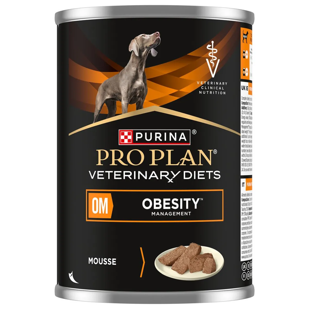 Purina Veterinary Diets Koiran Eläinlääkäriruoka|Koiran Ylipaino*Purina Pro Plan Veterinary Diets Canine Adult OM Obesity Management Mousse 400g
