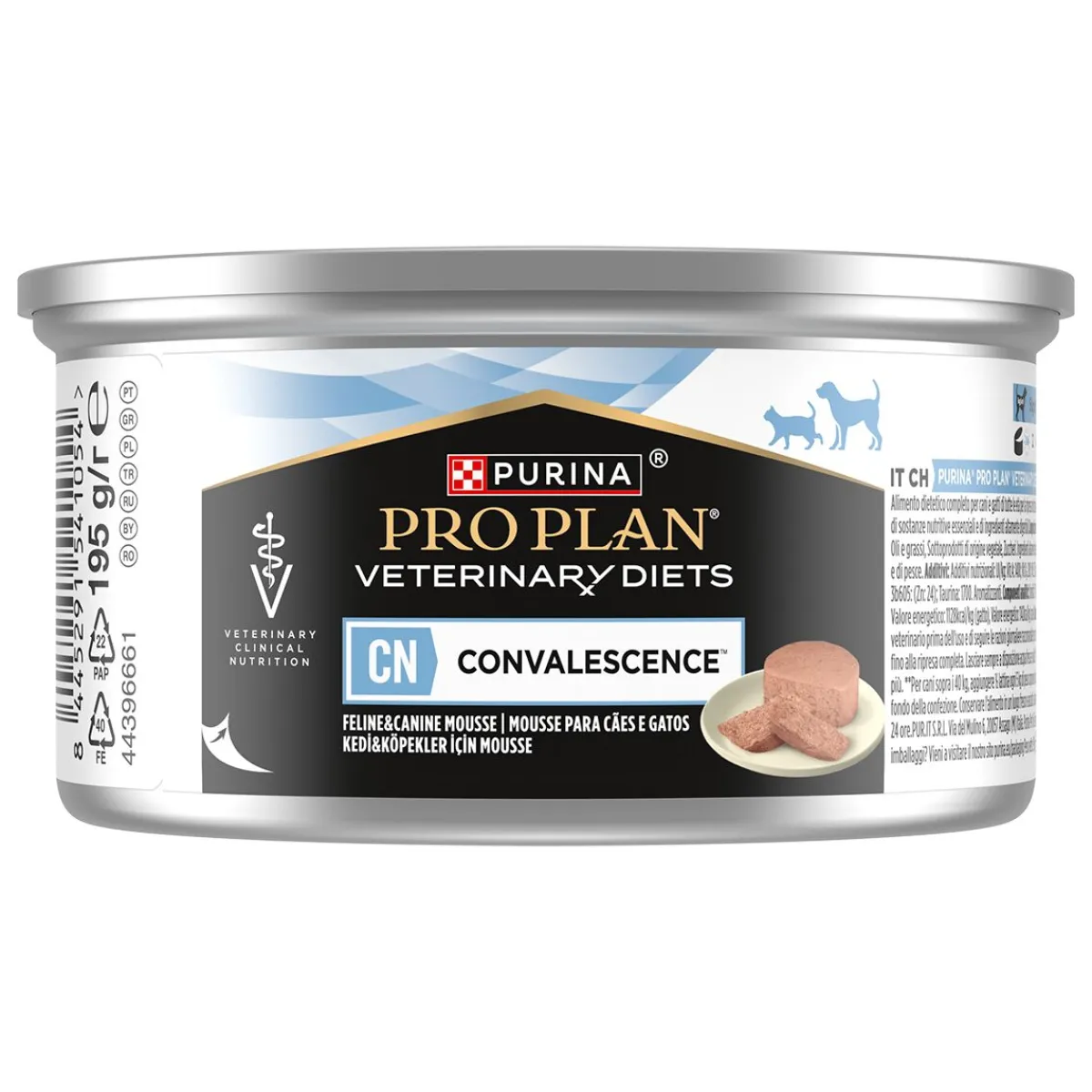 Purina Veterinary Diets Koiran Eläinlääkäriruoka|Kissan Toipuminen*Purina VD D&C Convalence mousse 195g