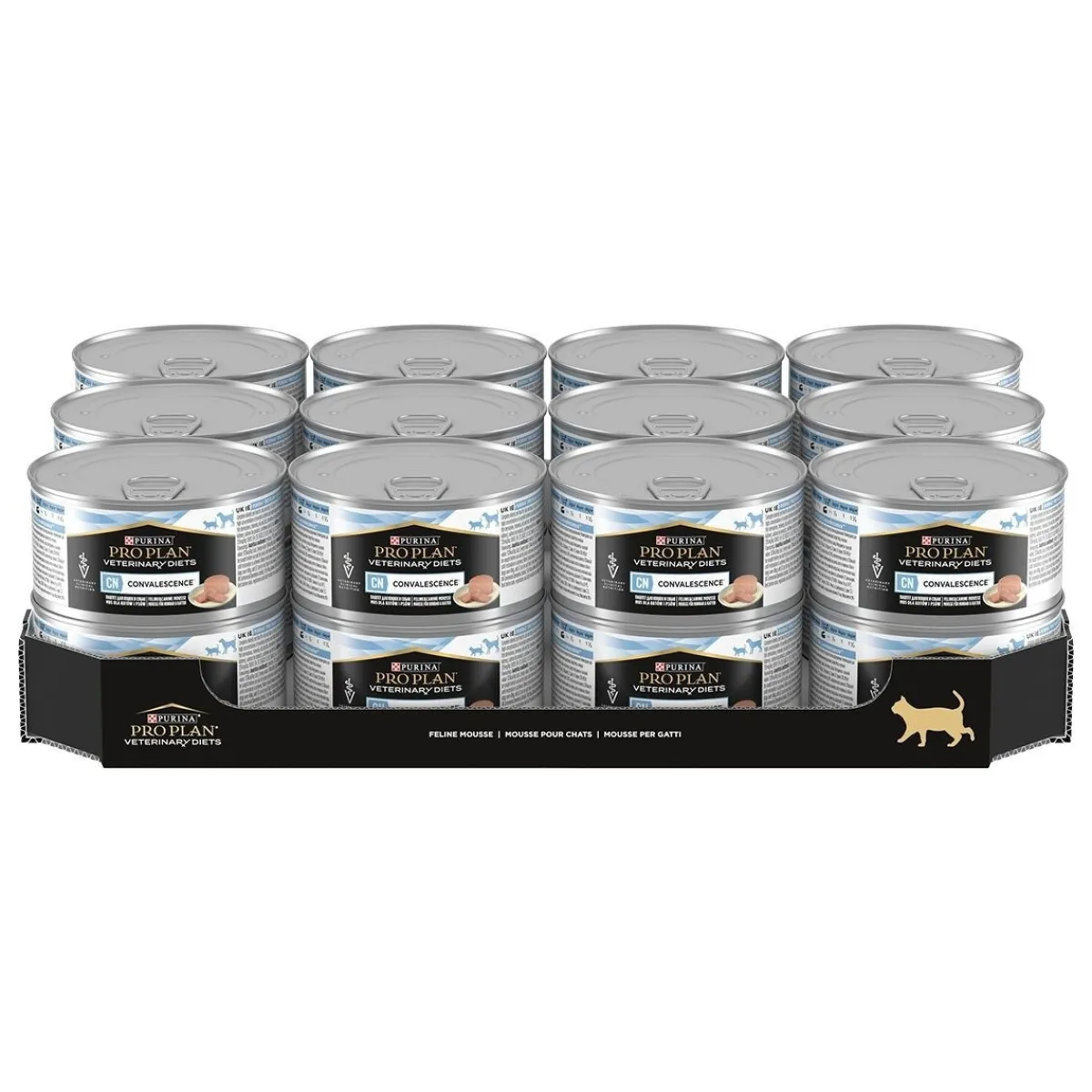 Purina Veterinary Diets Koiran Eläinlääkäriruoka|Kissan Toipuminen*Purina VD D&C Convalence mousse 195g