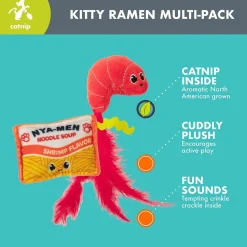 Quirky Kitty Kissanminttulelut*Ramen & Katkarapu 2 kpl
