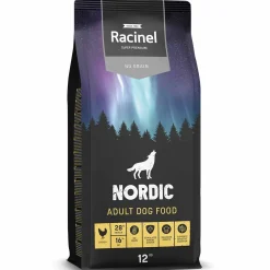 Racinel Koiran Kuivaruoka*Nordic Adult Chicken 12kg