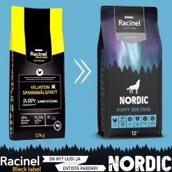 Racinel Koiran Kuivaruoka*Nordic Puppy Chicken 12kg
