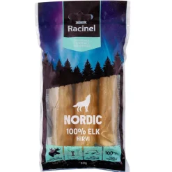 Racinel Kotimaiset Koiran Herkut|Puruluut*Nordic pururulla Hirvi 60g