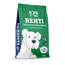 Rehti Koiran Kuivaruoka|Kotimainen Koiranruoka*Kana 10kg