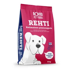 Rehti Koiran Kuivaruoka|Kotimainen Koiranruoka*Possu 10kg