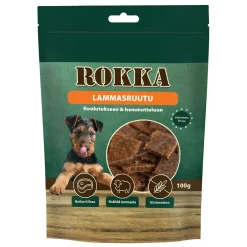 Rokka Pikkuherkut Ja Treeninamit|Uutuudet Koirille*Lammasruutu 100 g