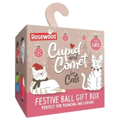Rosewood Kissan Pelit Ja Aktivointilelut|Kissan Joululelut*Festive -lahjarasia kissalle