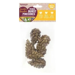 Rosewood Kanin Herkut|Hamsterin Herkut*Veggied burst pinecones 6 kpl