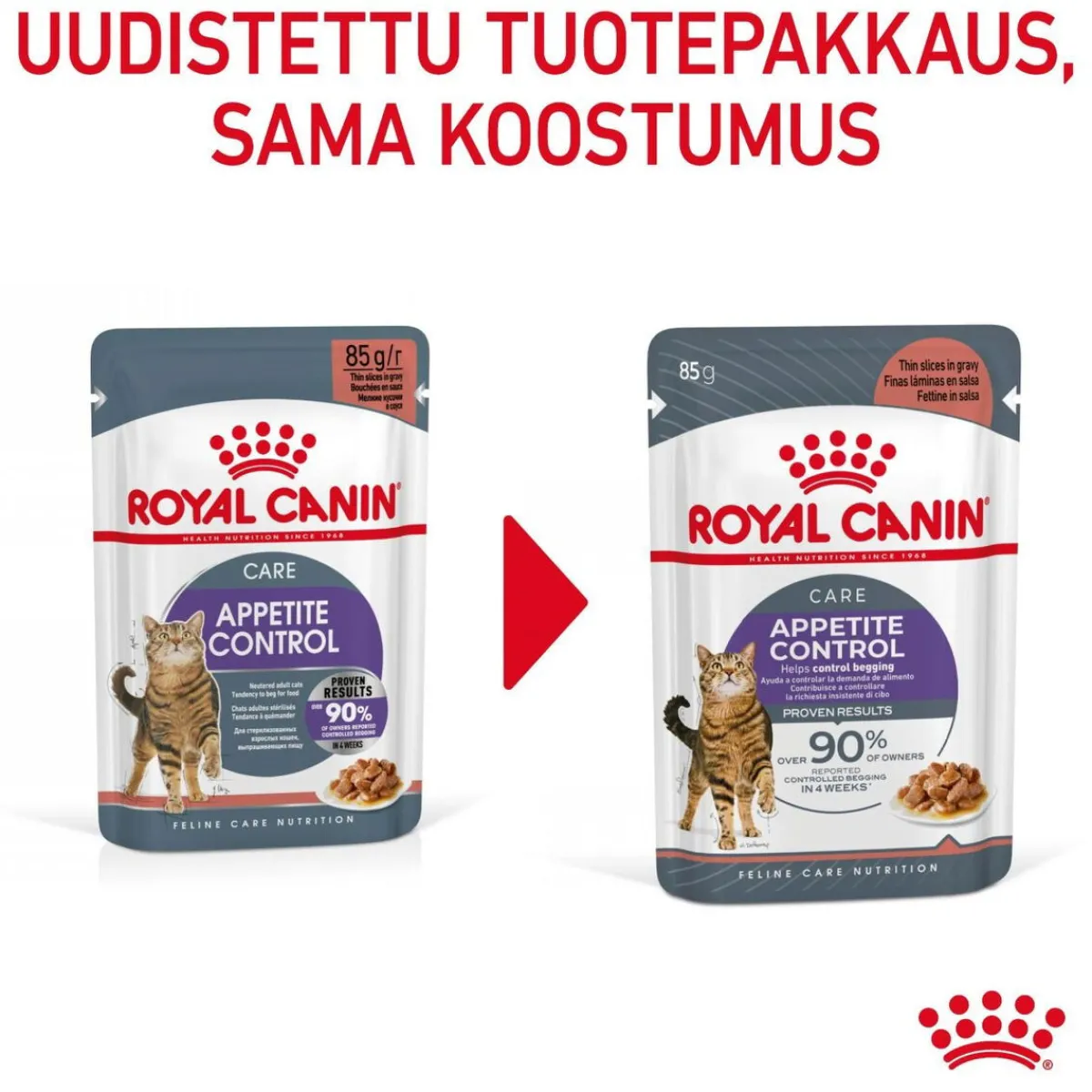 Royal Canin Kissan Märkäruoka*Appetite Control Care Gravy 12 x 85 g