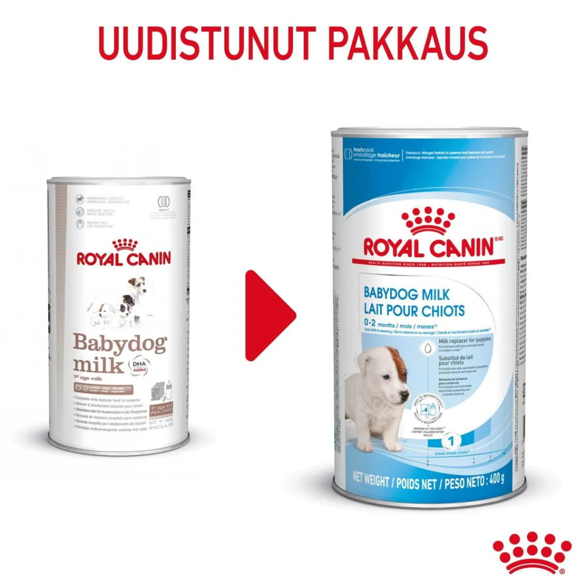 Royal Canin Penturuoka|Koiran Kuivaruoka*Babydog Milk