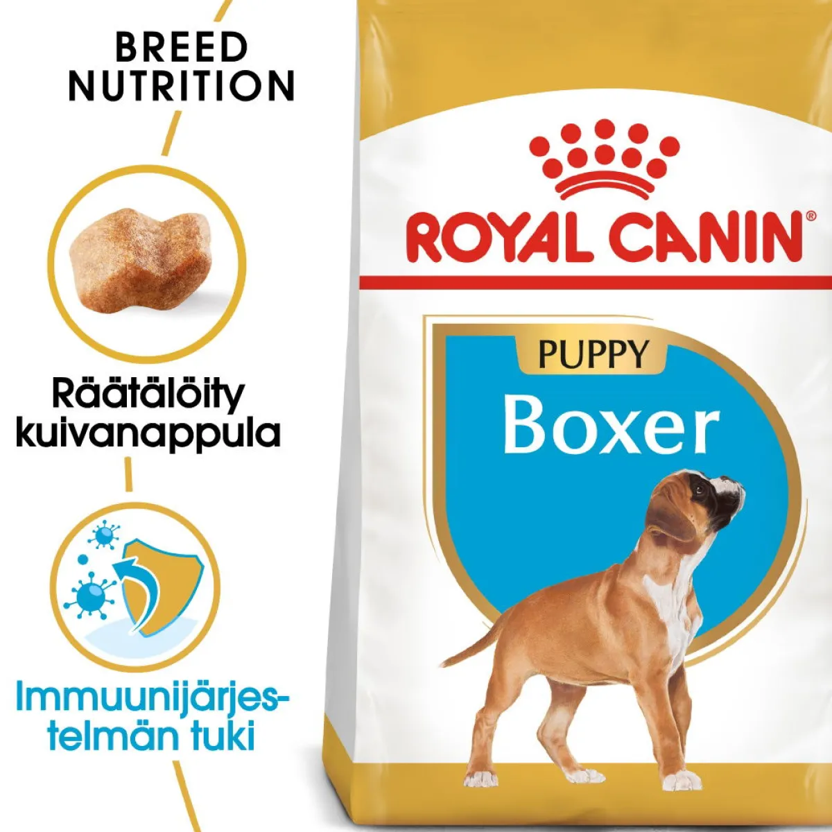 Royal Canin Penturuoka|Koiran Kuivaruoka*Boxer Puppy 12 kg