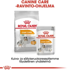Royal Canin Koiranruoat Erityistapeisiin|Koiran Kuivaruoka*Coat Care Mini