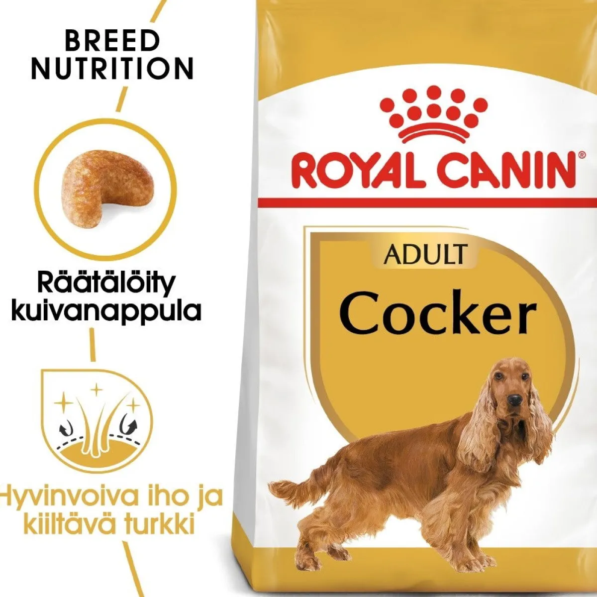 Royal Canin Koiran Kuivaruoka|Tarjoukset Koirille*Cocker Adult