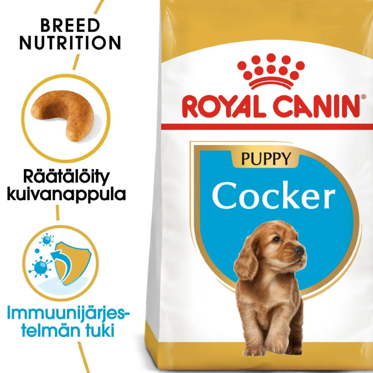 Royal Canin Penturuoka|Koiran Kuivaruoka*Cocker Puppy 3 kg