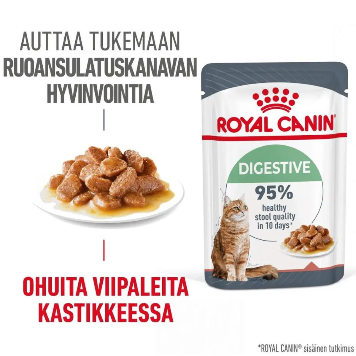 Royal Canin Kissan Märkäruoka*Digest Sensitive Gravy 85g, 48-pack