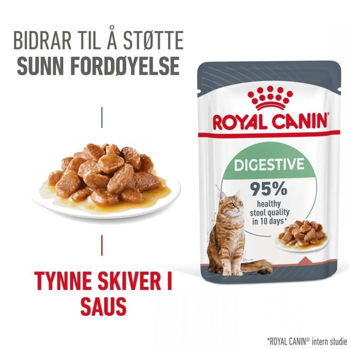 Royal Canin Kissan Märkäruoka*Digest Sensitive Gravy 85g, 48-pack