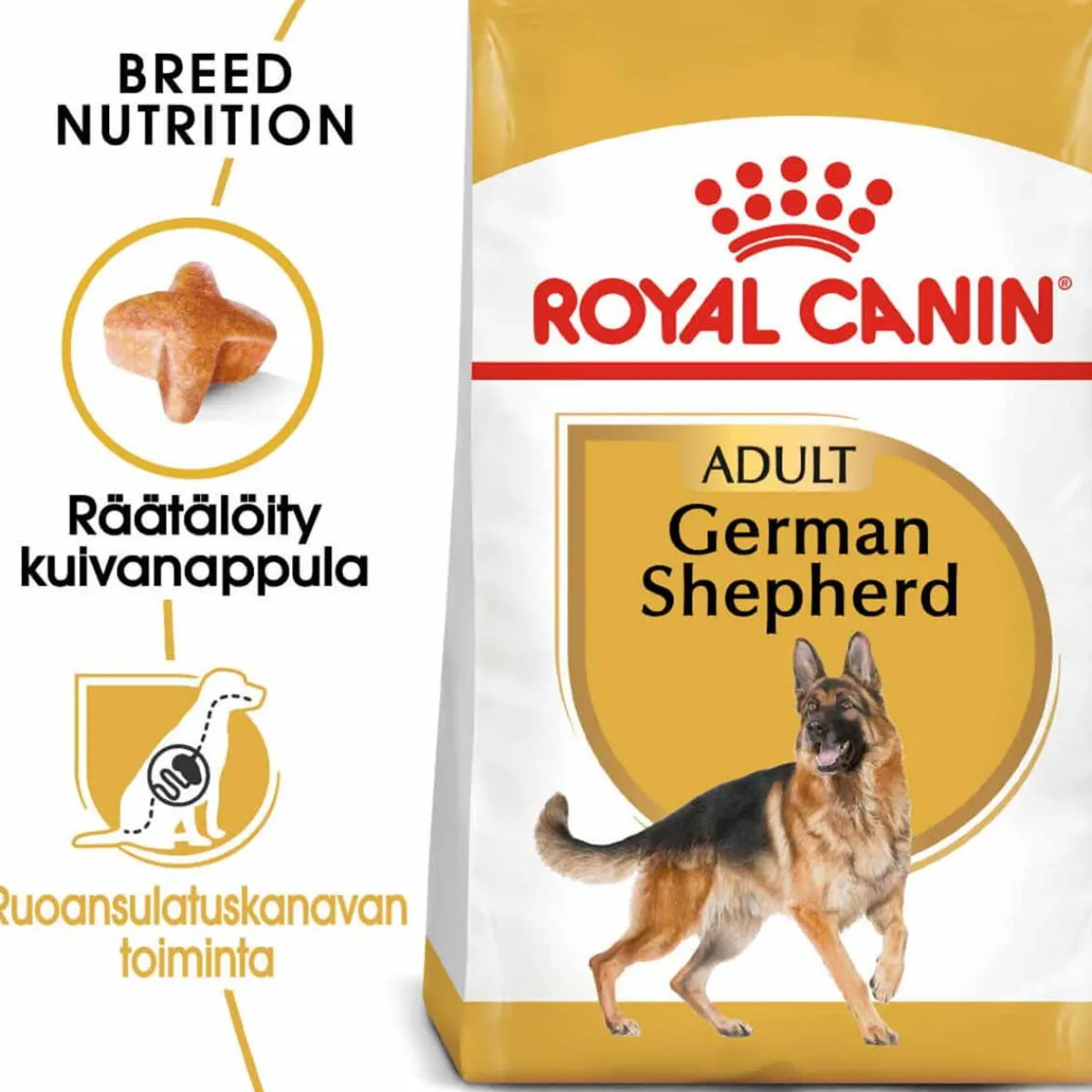 Royal Canin Koiran Kuivaruoka|Tarjoukset Koirille*German Shepherd Adult 11 kg