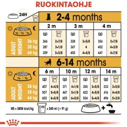 Royal Canin Penturuoka|Koiran Kuivaruoka*German Shepherd Puppy 12 kg
