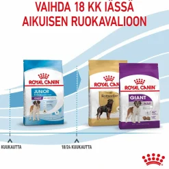 Royal Canin Penturuoka|Koiran Kuivaruoka*Giant Junior 15 kg