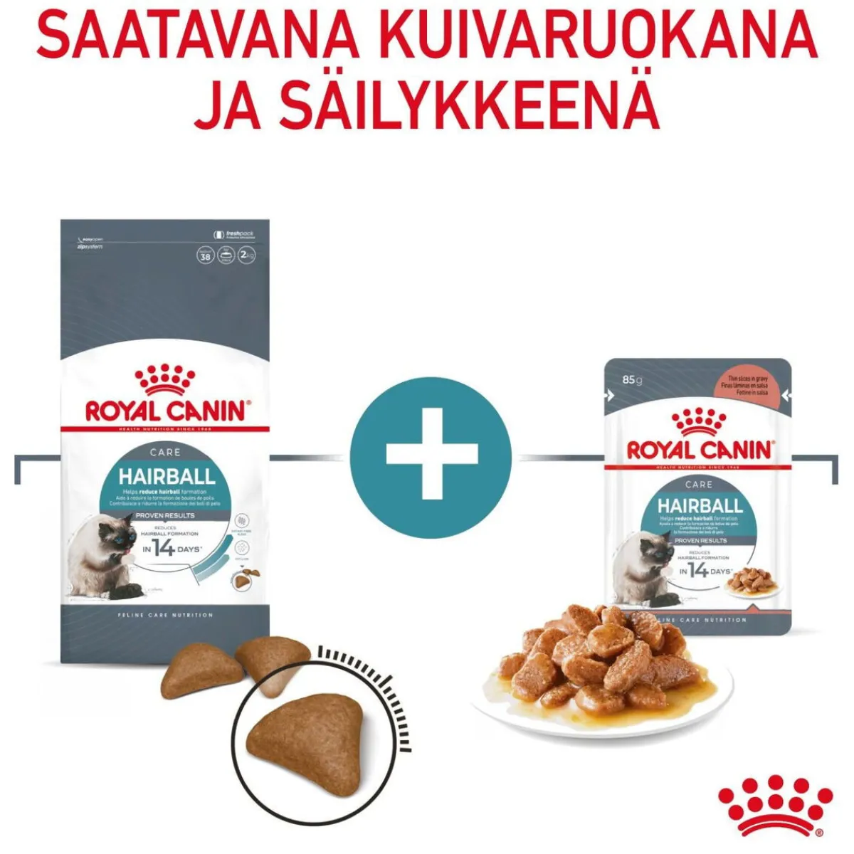 Royal Canin Kissan Kuivaruoka|Kissan Erikoisruoat*Hairball Care
