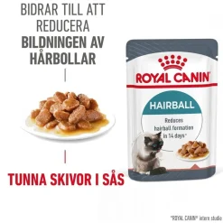 Royal Canin Kissan Märkäruoka*Hairball Care Gravy 85g, 48-pack