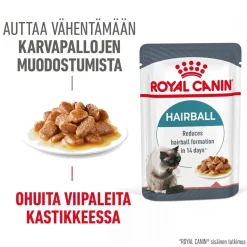 Royal Canin Kissan Märkäruoka*Hairball Care Gravy 85g, 48-pack