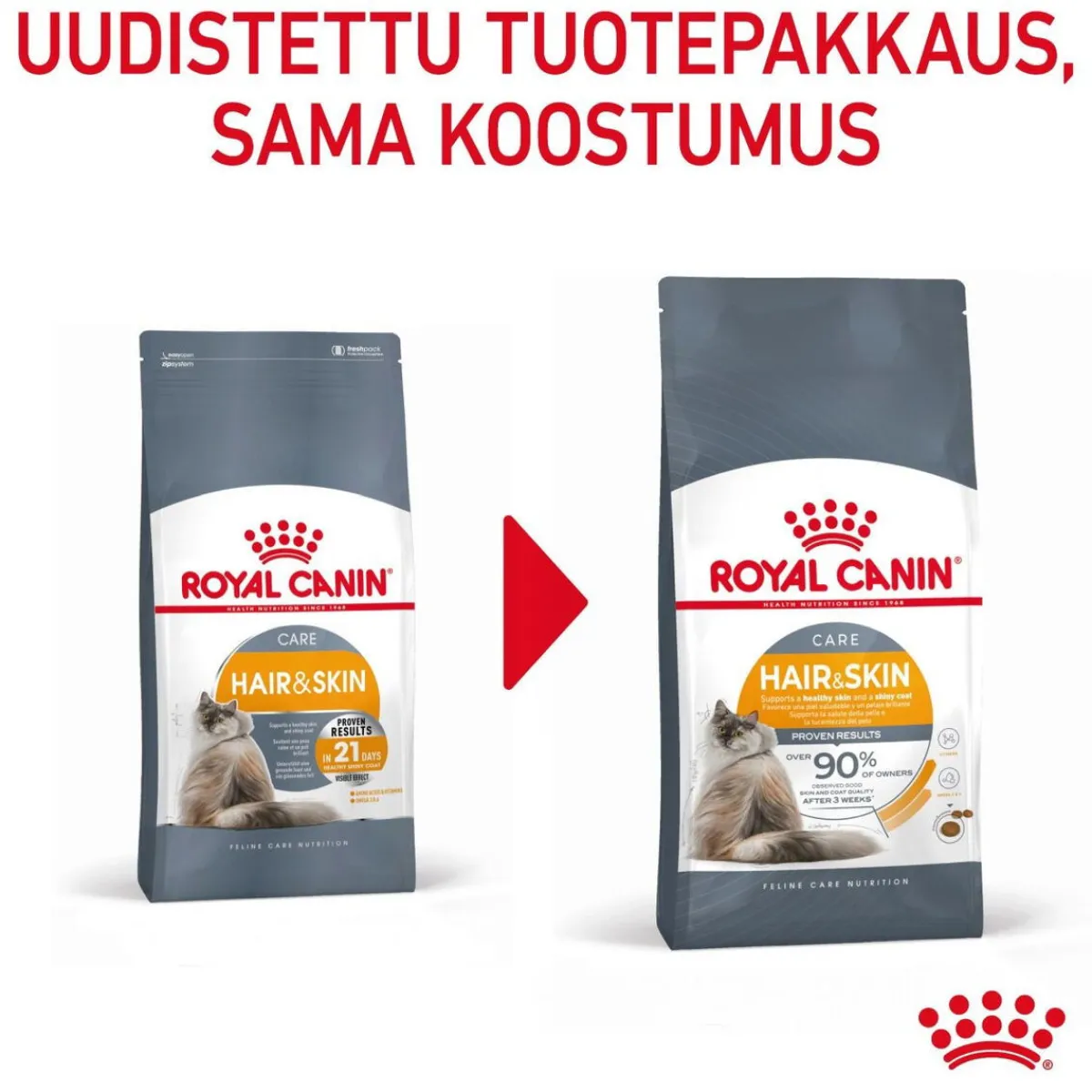 Royal Canin Kissan Kuivaruoka|Kissan Erikoisruoat*Hair & Skin Care