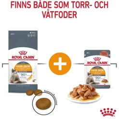 Royal Canin Kissan Märkäruoka*Hair & Skin Care Gravy 85g, 48-pack