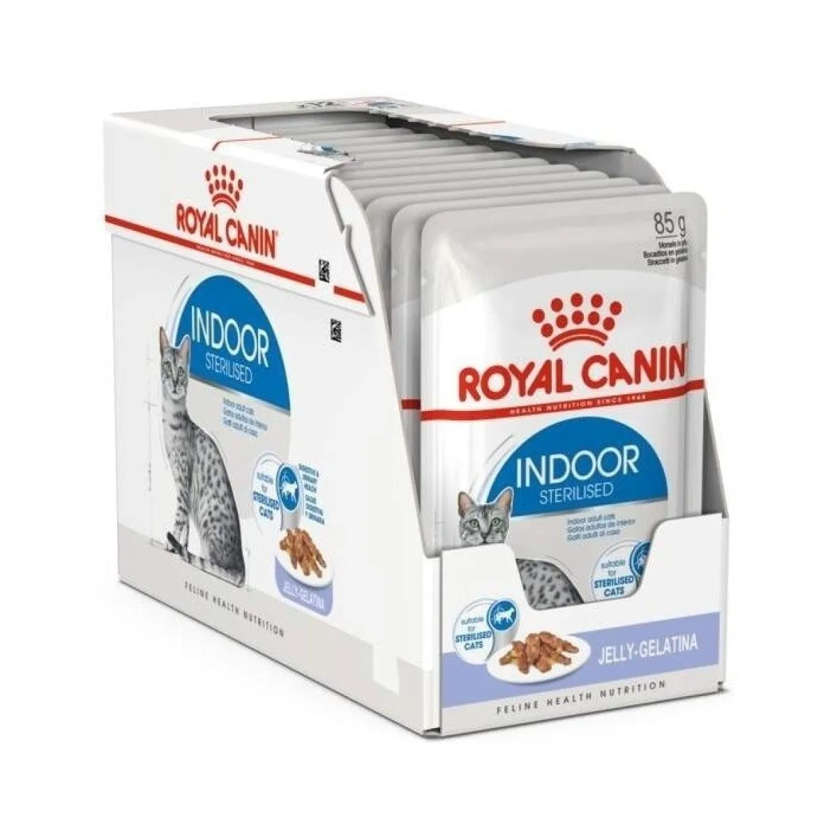 Royal Canin Kissan Märkäruoka|Kissan Erikoisruoat*Indoor Jelly 12 x 85 g