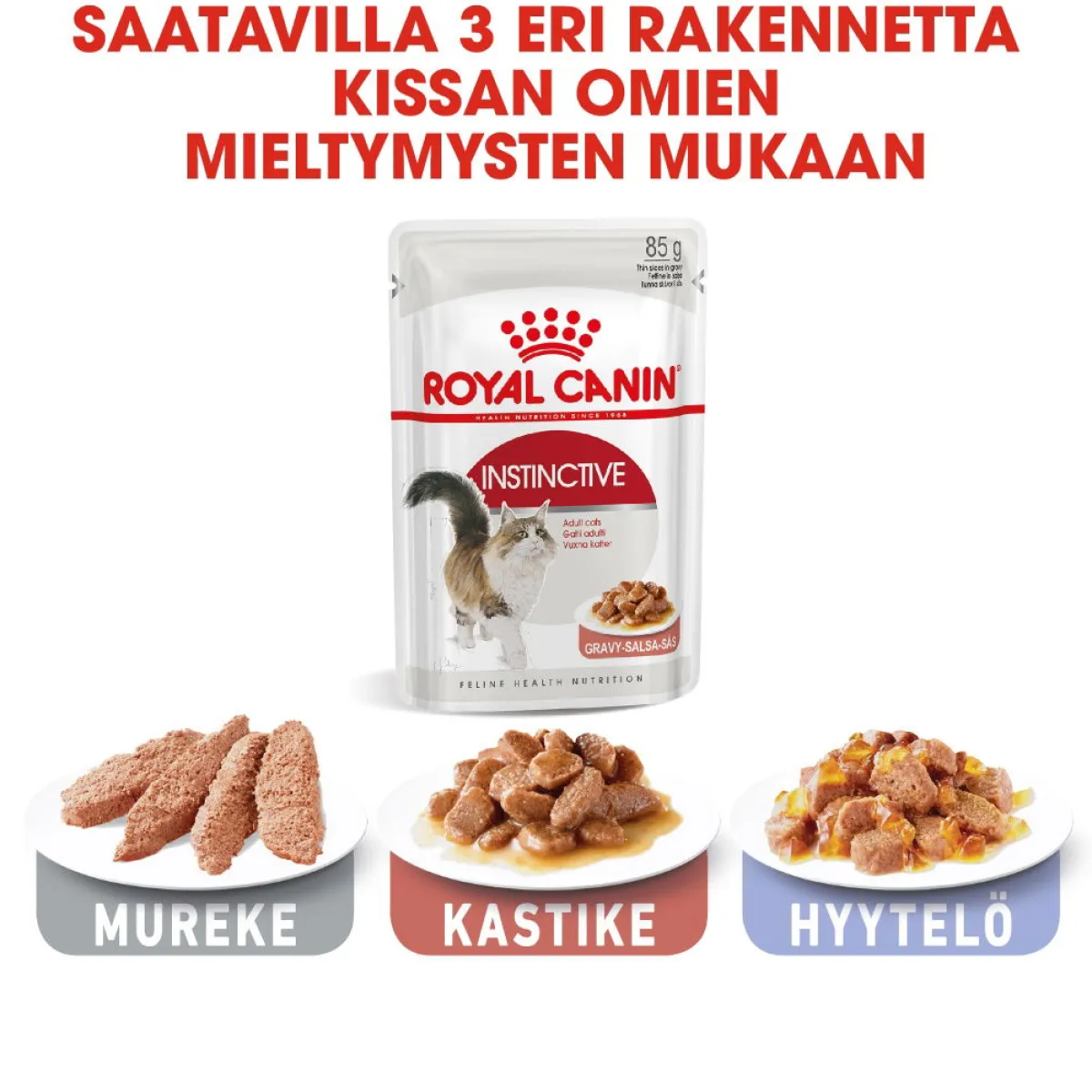 Royal Canin Kissan Märkäruoka*Instinctive Gravy, 12x85g