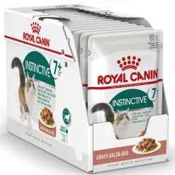 Royal Canin Seniorikissan Ruoka|Kissan Märkäruoka*Instinctive +7 Gravy 12x85g