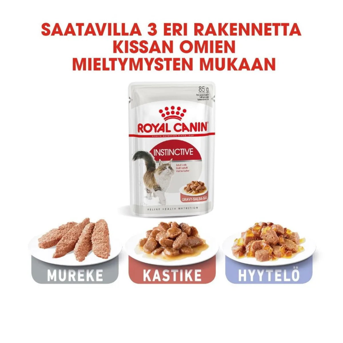 Royal Canin Kissan Märkäruoka*Instinctive Gravy 85g, 48-pack