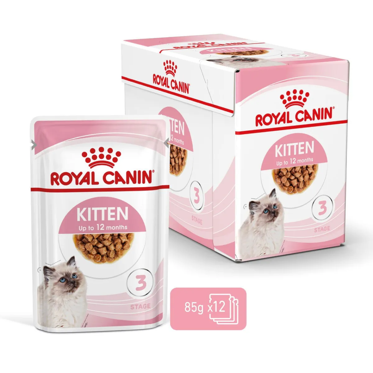 Royal Canin Kissan Märkäruoka*Kitten Gravy 85g, 48-pack