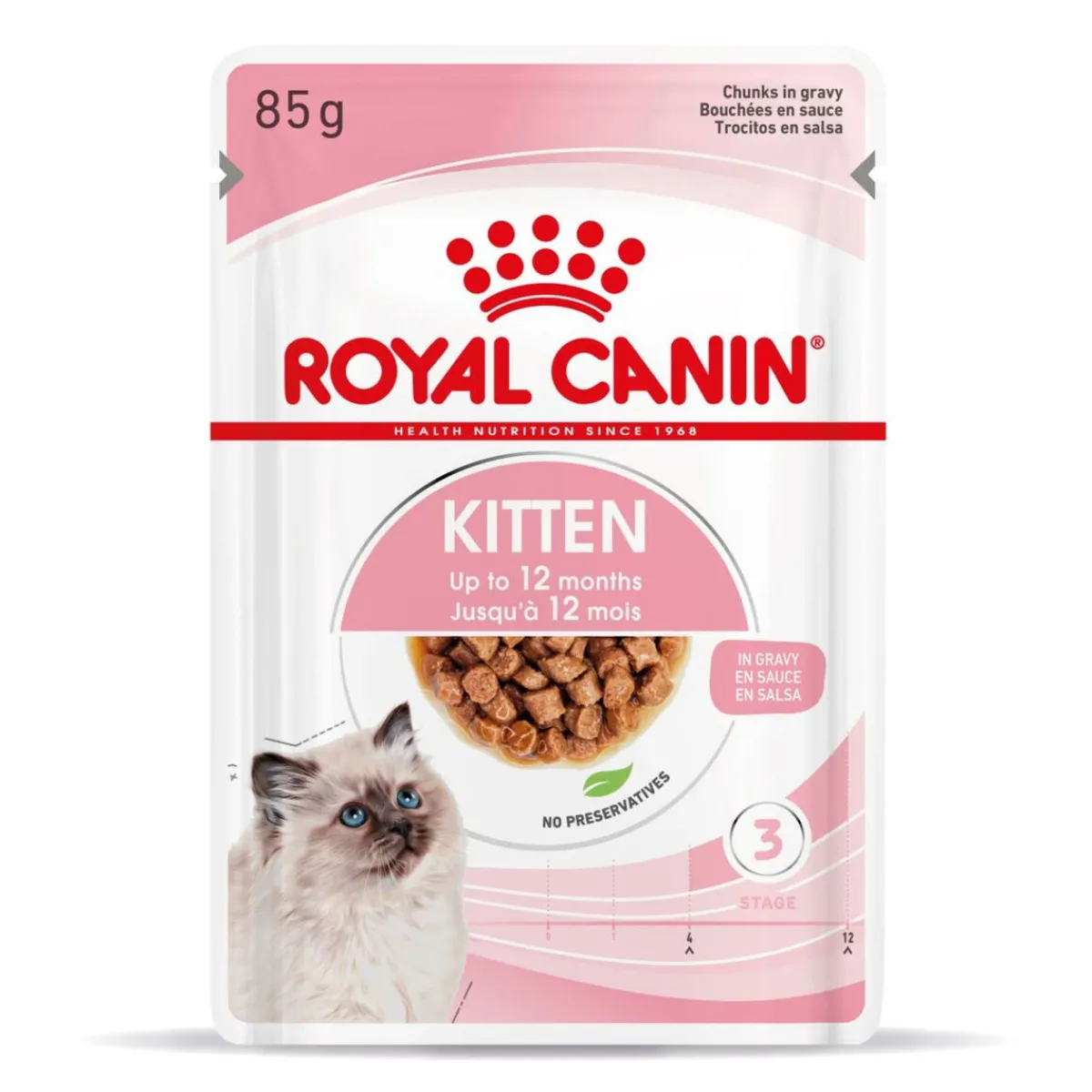 Royal Canin Kissan Märkäruoka*Kitten Gravy 85g, 48-pack