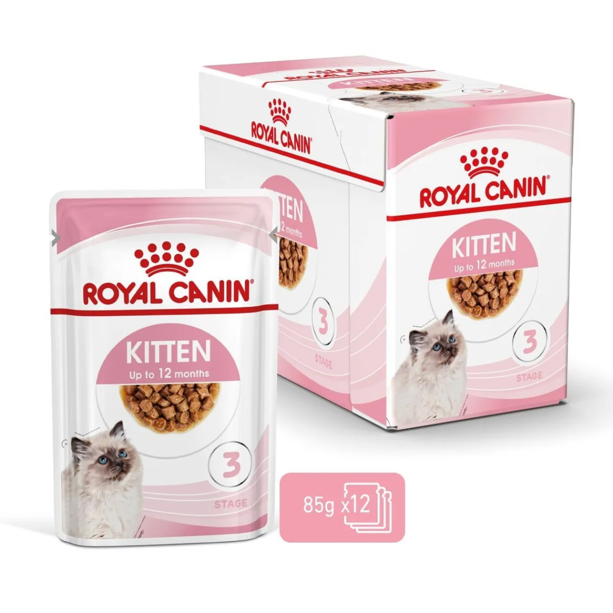 Royal Canin Kissan Märkäruoka*Kitten Gravy 85g, 48-pack
