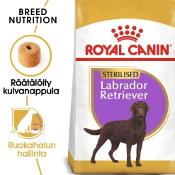 Royal Canin Koiranruoat Erityistapeisiin|Koiran Kuivaruoka*Labrador Retriever Sterilised 12 kg
