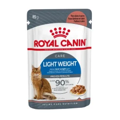 Royal Canin Kissan Märkäruoka|Vähärasvainen Kissanruoka*Light Weight Care Gravy, 12 x 85 g