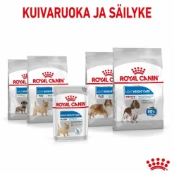 Royal Canin Koiranruoat Erityistapeisiin|Light-Koiranruoka*Light weight Care wet 12 x 85 g