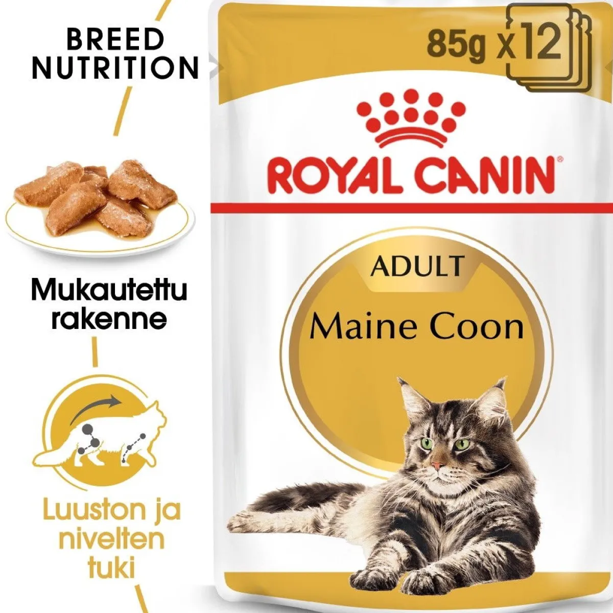 Royal Canin Kissan Märkäruoka*Maine Coon 85g, 48-pack