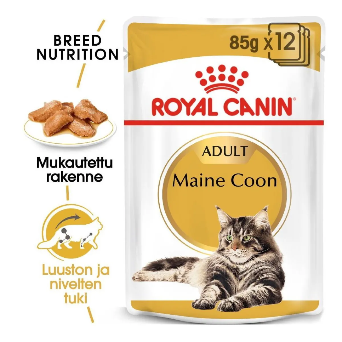 Royal Canin Kissan Märkäruoka*Maine Coon 85g, 48-pack
