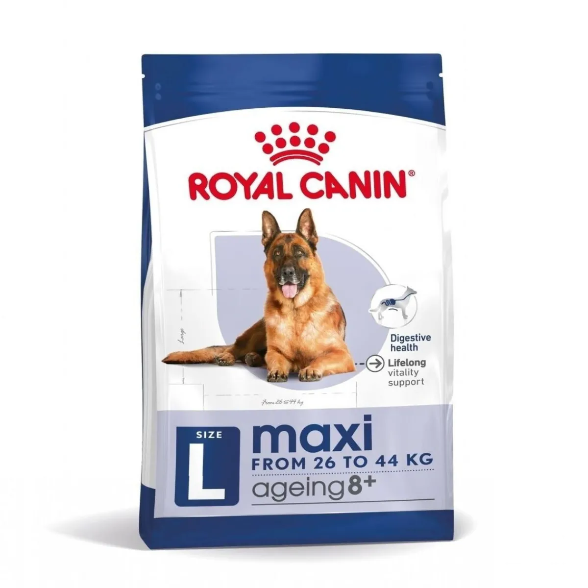 Royal Canin Koiran Kuivaruoka|Senioriruoka*Maxi Ageing 8+, 15 kg