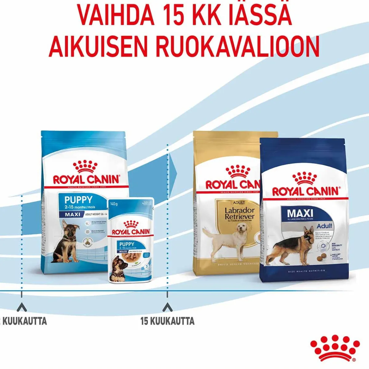 Royal Canin Penturuoka|Koiran Kuivaruoka*Maxi Puppy
