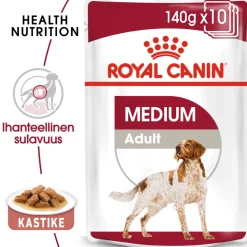 Royal Canin Koiran Märkäruoka Ja Makkarat*Medium Adult Wet 10x140g