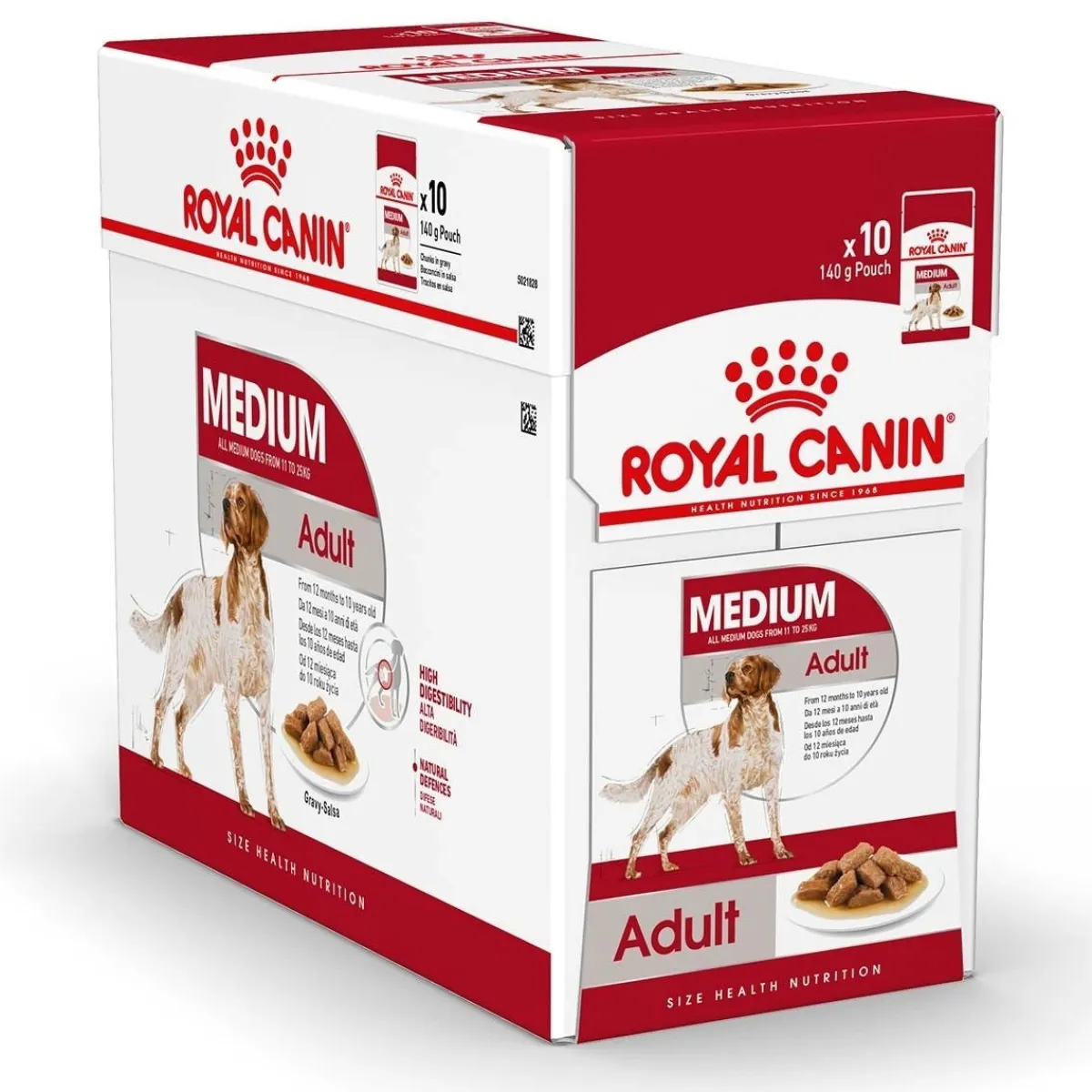 Royal Canin Koiran Märkäruoka Ja Makkarat*Medium Adult 40 x 140 g