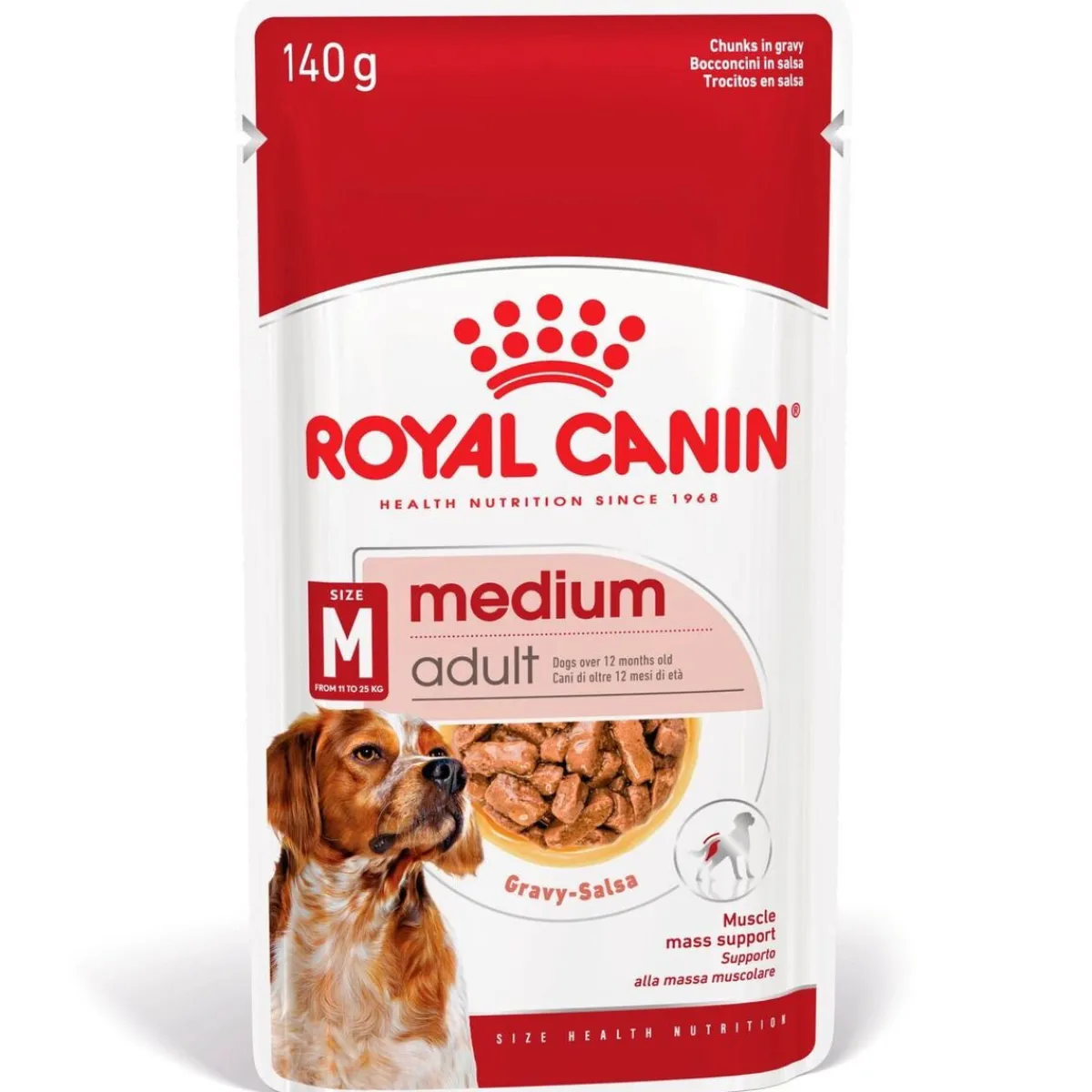 Royal Canin Koiran Märkäruoka Ja Makkarat*Medium Adult 40 x 140 g