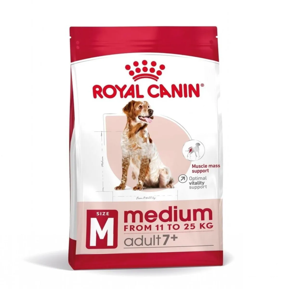 Royal Canin Koiran Kuivaruoka*Medium Adult 7+ 2 x 15kg