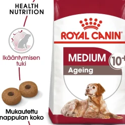 Royal Canin Koiran Kuivaruoka|Senioriruoka*Medium Ageing 10+, 15 kg