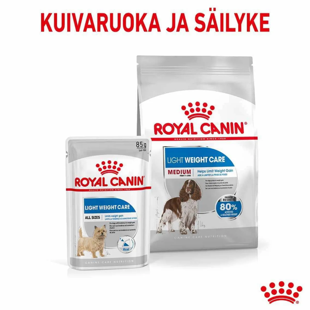 Royal Canin Koiranruoat Erityistapeisiin|Koiran Kuivaruoka*Medium Light Weight Care