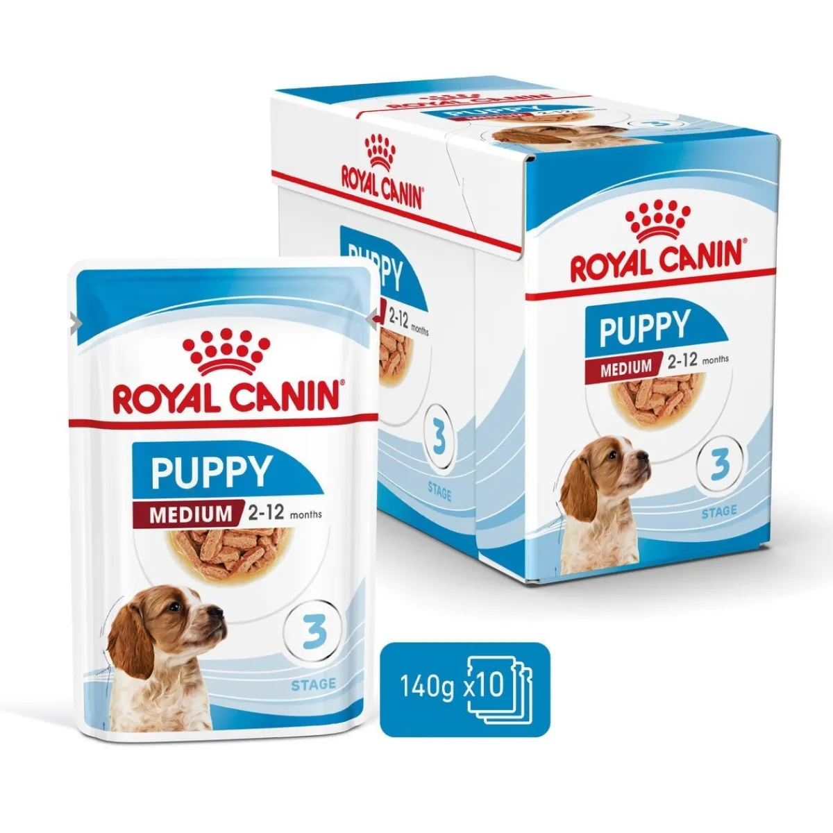 Royal Canin Penturuoka|Penturuoka*Medium Puppy 40x140 g